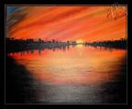 Sonnenuntergang-am-Fluss