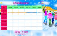 Kostenlose Downloads » IGEL-Team Stundenpläne