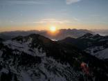17.04.2014 - Mondaufgang/Abendstimmung @ Wendelsteinbahn (Bayern, DE)