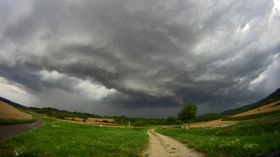 27.08.2017 - Shelfcloud @Großweikersdorf (NÖ)